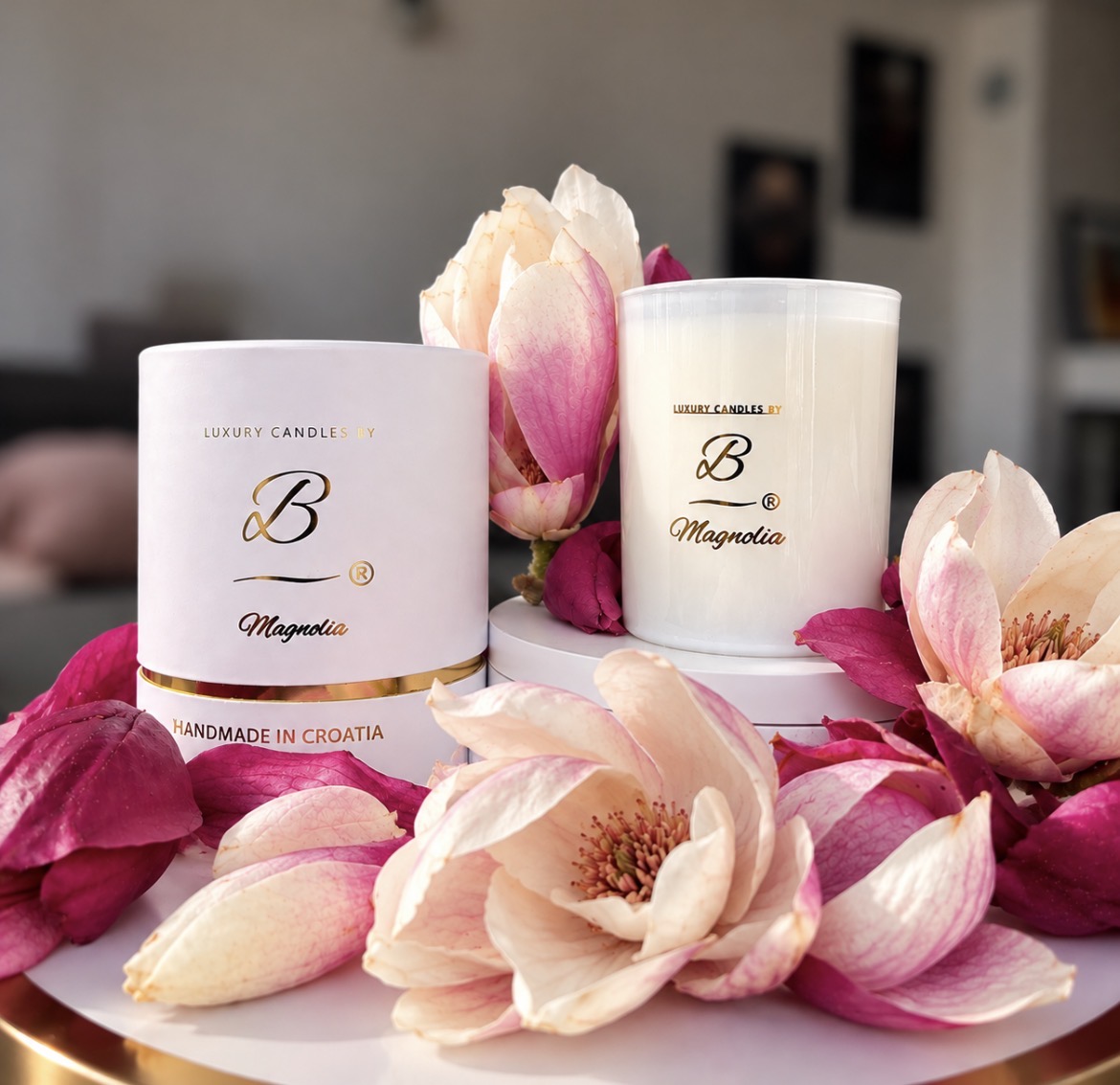 Mirisna svijeća - LUXURY CANDLE -MAGNOLIA